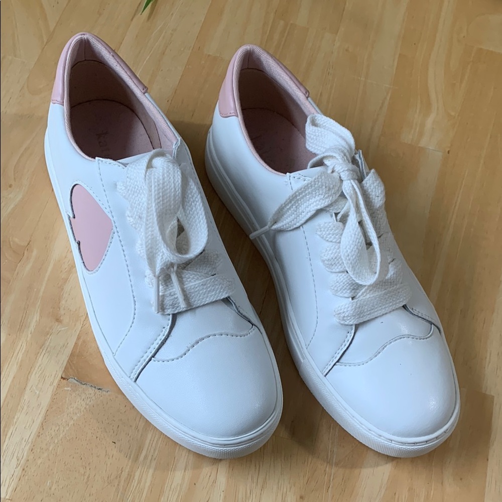 Kate Spade Fez Glitter Sneaker Size 9B